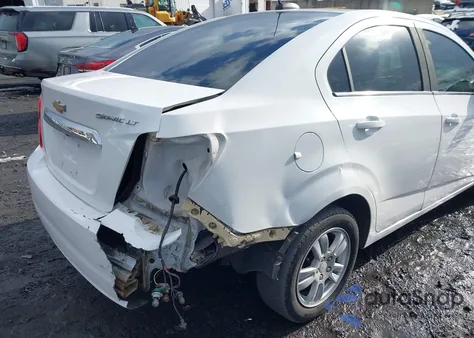 2016 Chevrolet Sonic Lt Auto из США, поврежденный, VIN 1G1JC5SG6G4118424